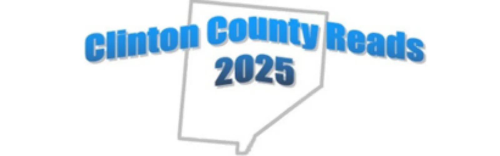 clinton county reads 2025 logo